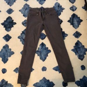 Express maroon skinny pants